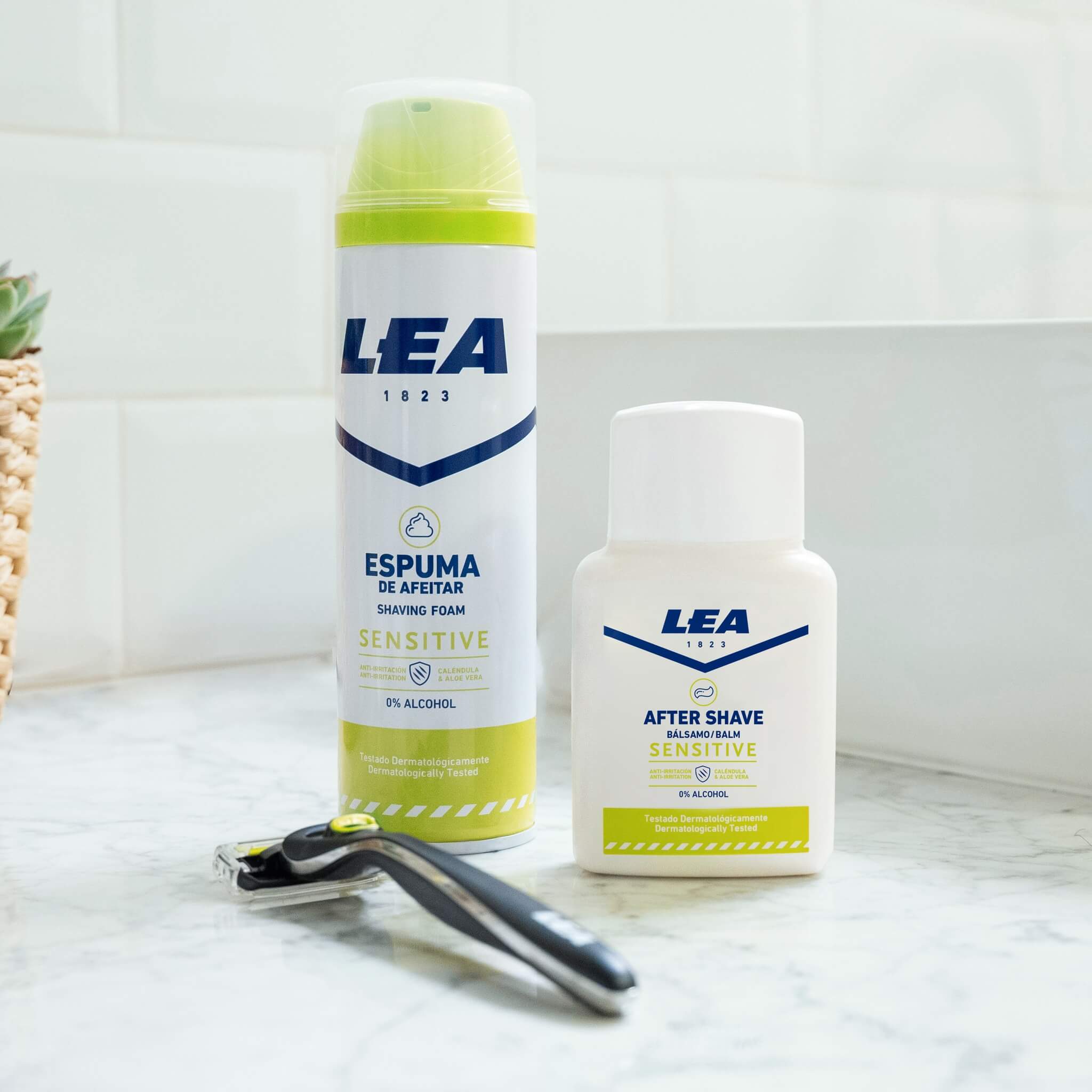 Sensitive 5, Skraber og 1 blad (5 klinger)