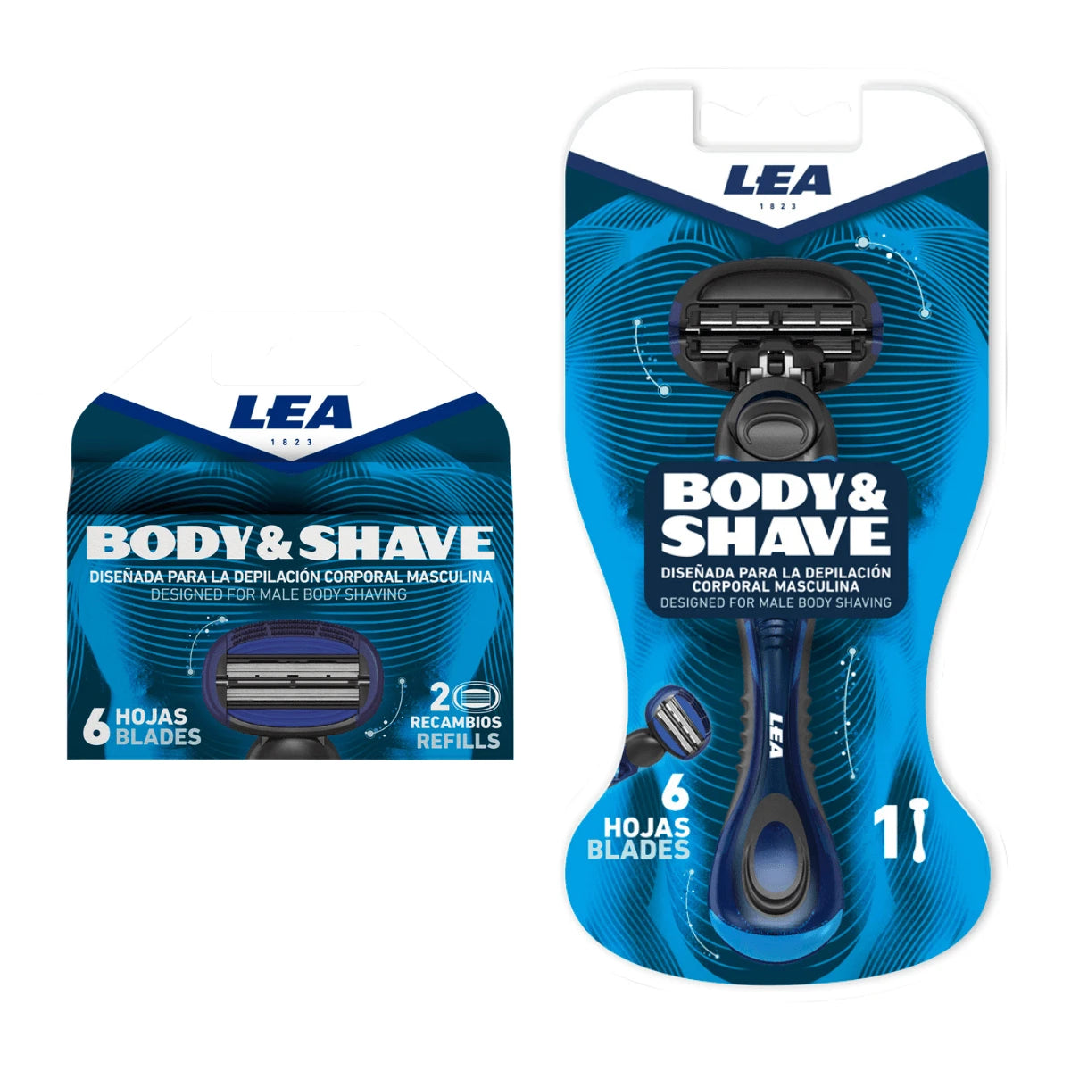 Body & Shave Sæt, Skraber & Barberblade