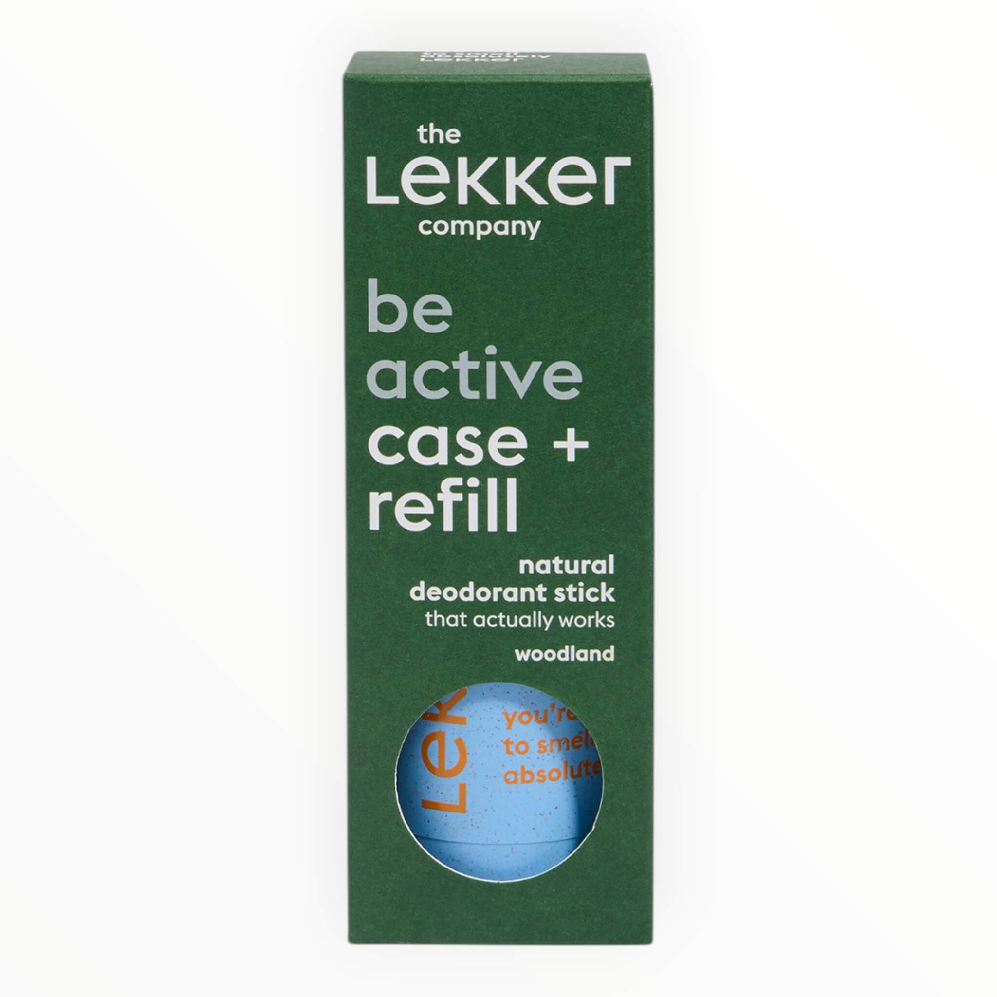 Deodorant Stick, Refill Starter Set, Be Active