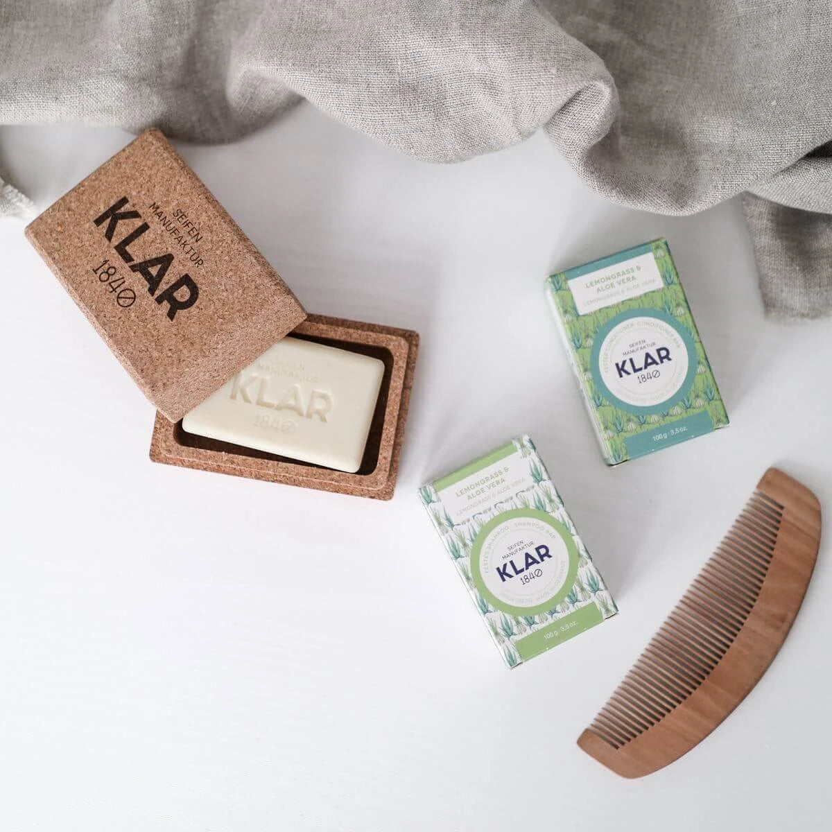 Shampoo Bar, Citrongræs & Aloe Vera, 100 gr.