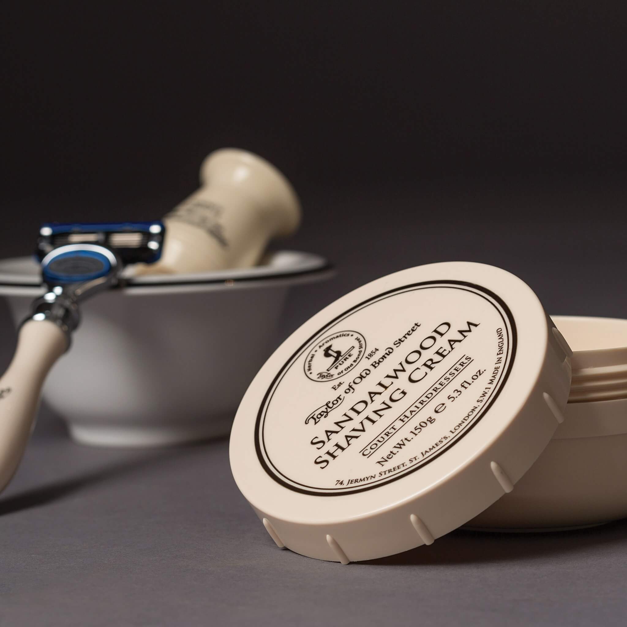 Barbercreme, Sandeltræ, 150 gr.