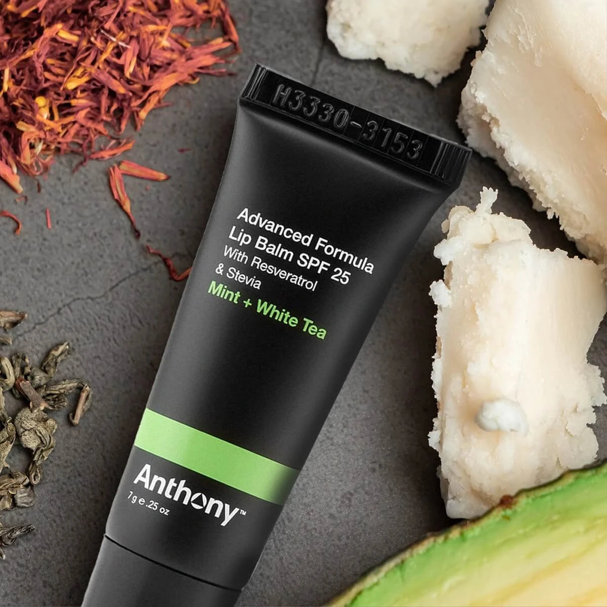 Lip Balm, Mint & White Tea SPF 25, 7 gr.