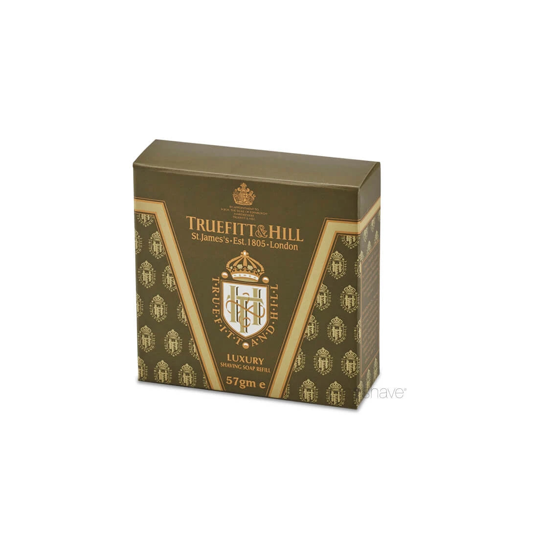 Barbersæbe refill, Luxury, 57 gr. (til scuttle)