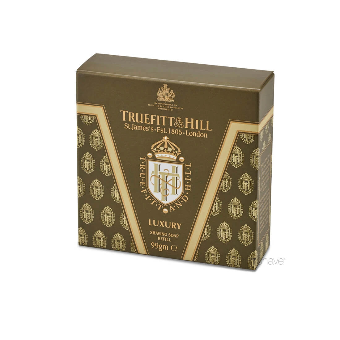 Barbersæbe refill, Luxury, 99 gr.