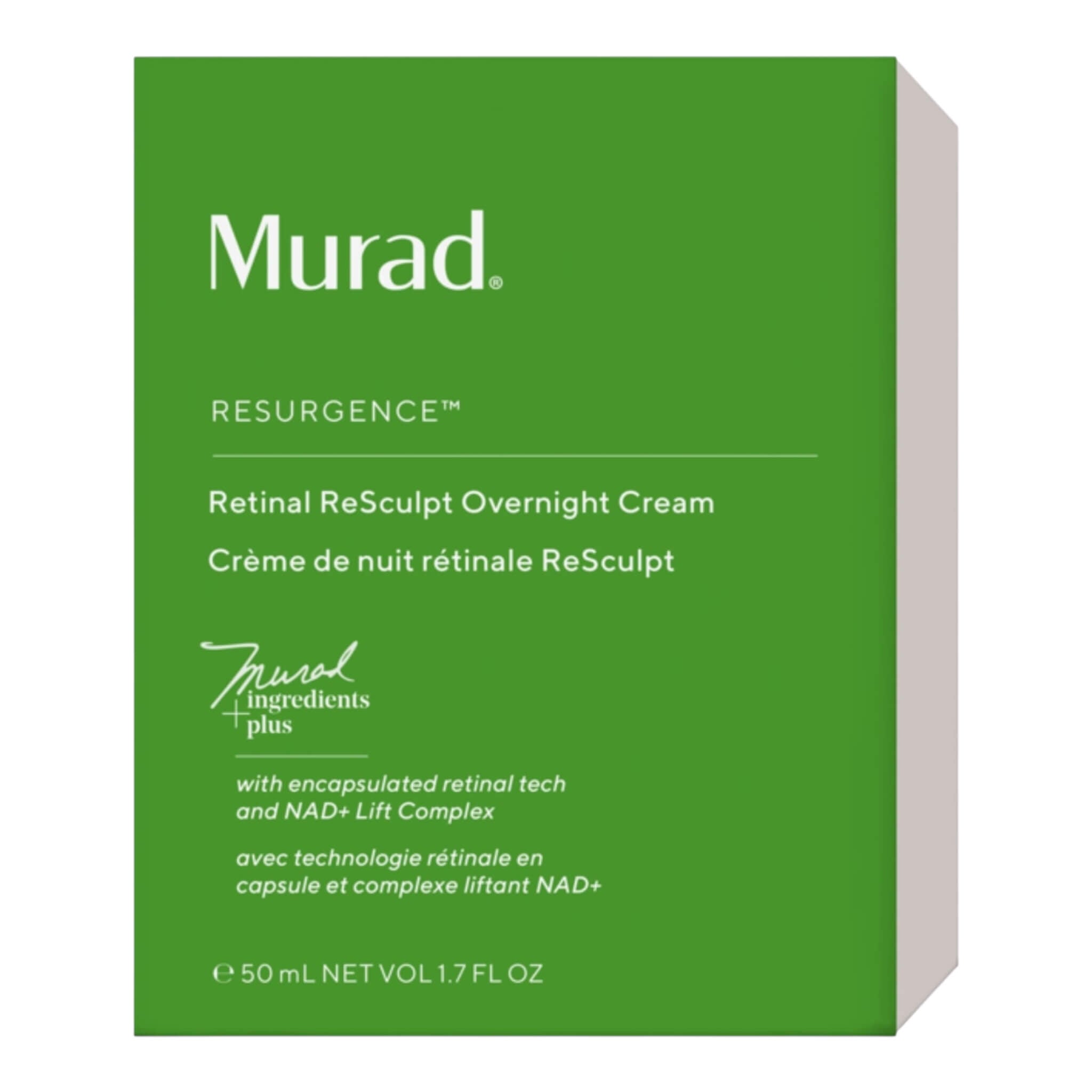 Retinal ReSculpt Overnight Cream, Resurgence, 50 ml.