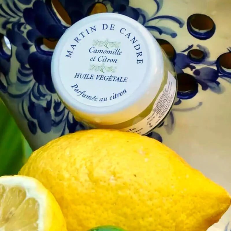 Preshave Oil, Copra Chamomilla & Lemon, 45 ml.