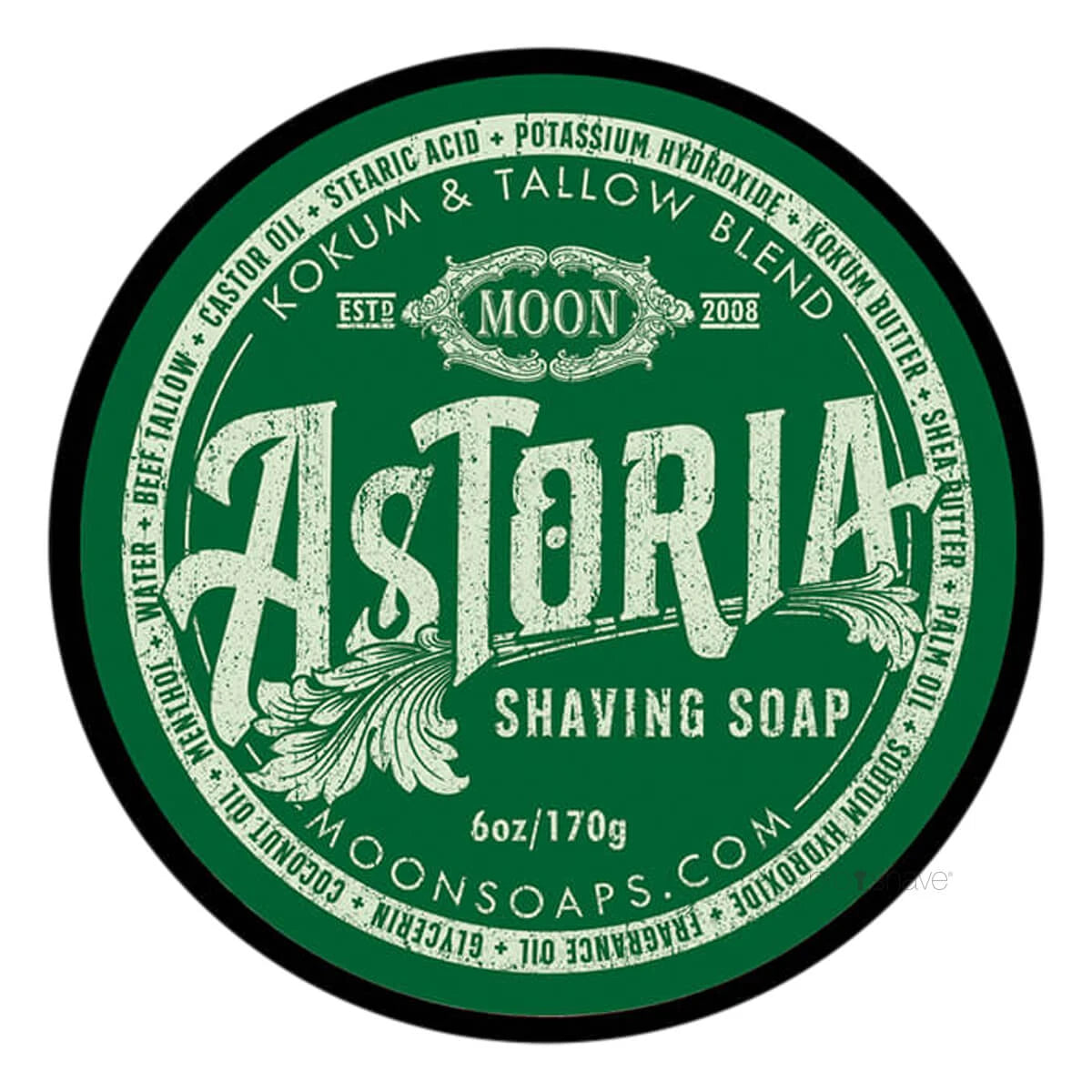 Barbersæbe, Astoria, 170 gr.