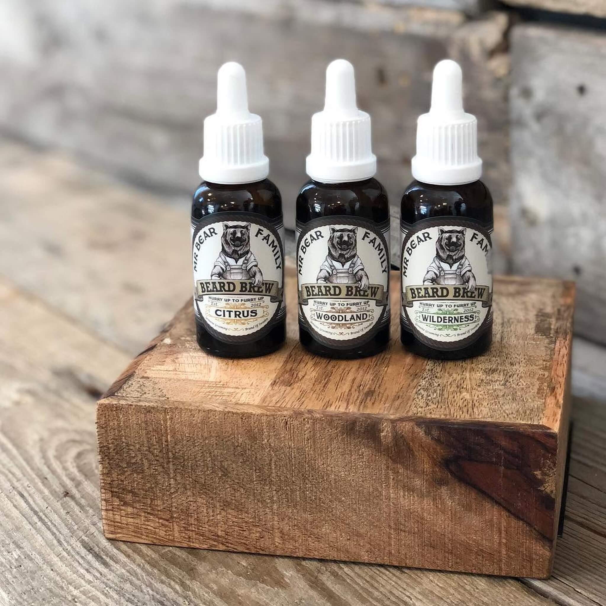 Skægolie, Beard Brew Oil, Wilderness, 30 ml.