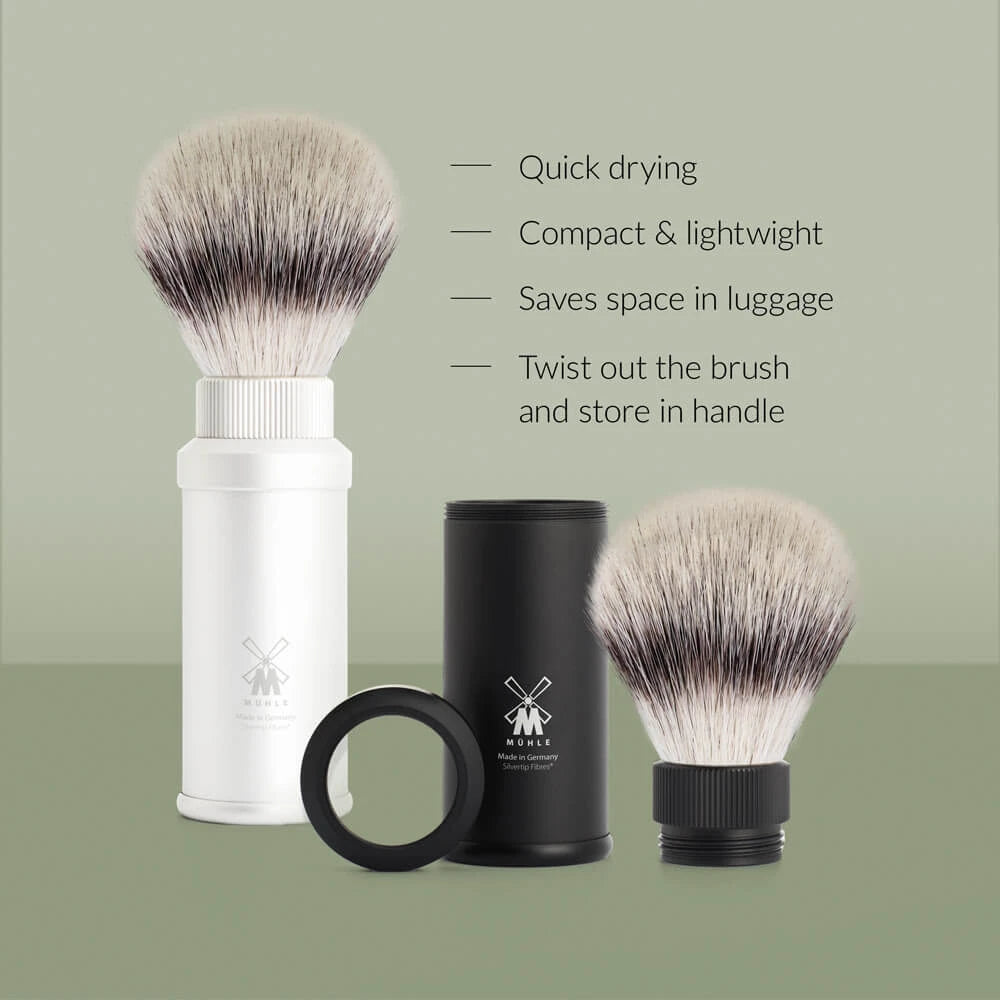 Rejsebørste Silvertip Fibre®, 21 mm, Blankt