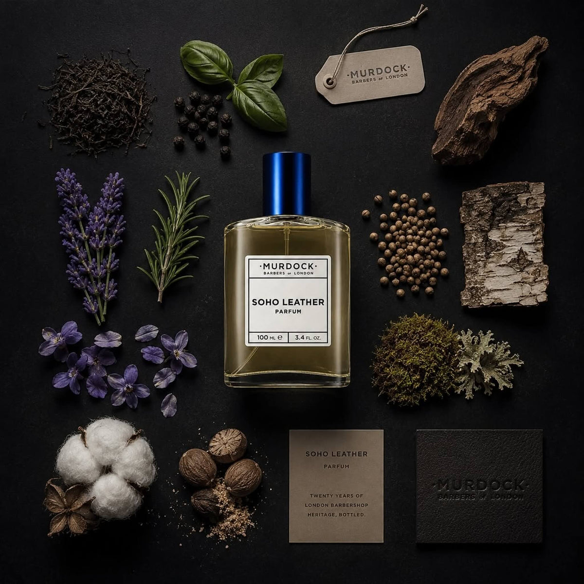 London Cologne, Soho Leather, 100 ml.