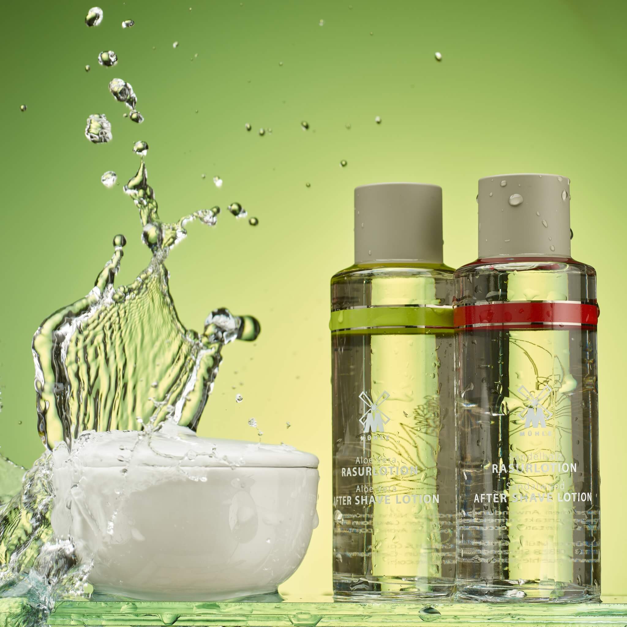 Barbersæbe i porcelænsskål, Grapefrugt & Mint, 65 gr.