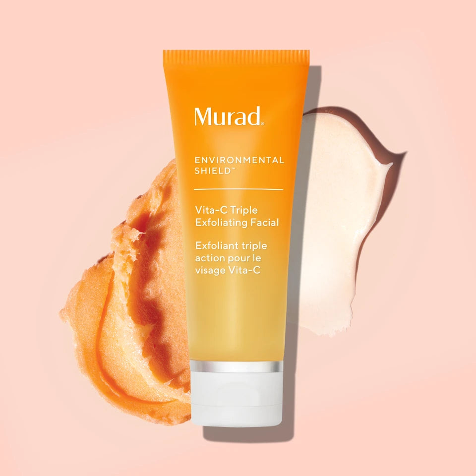 Vita-C Triple Exfoliating Facial, Environmental Shield, 60 ml.