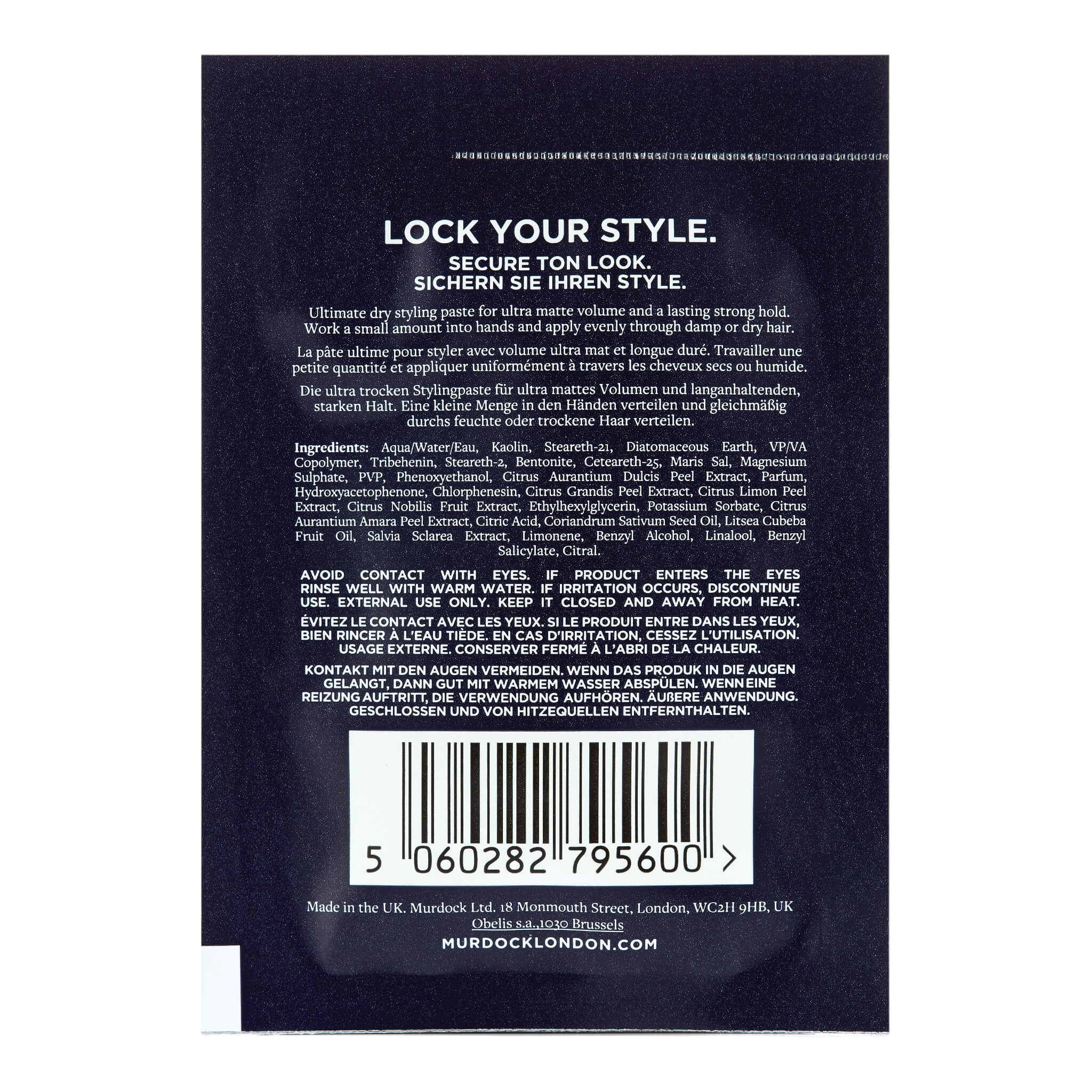 Sea Salt Paste, Sample, 5 ml.