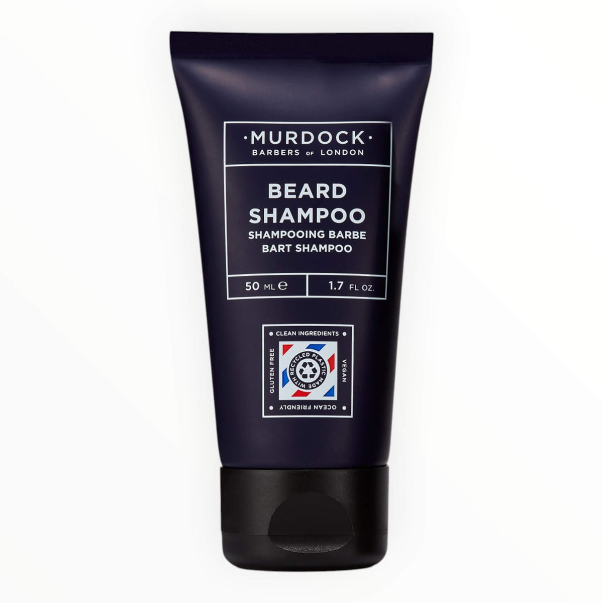 Skægshampoo, Rejsestørrelse, 50 ml.