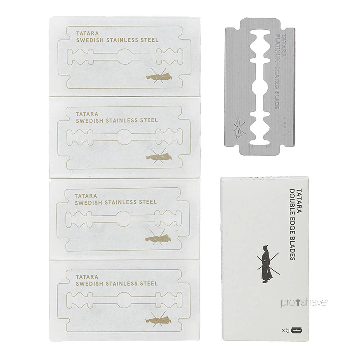 Platinum DE-Barberblade, 1 Stang, 20x5 stk. (100 stk.)