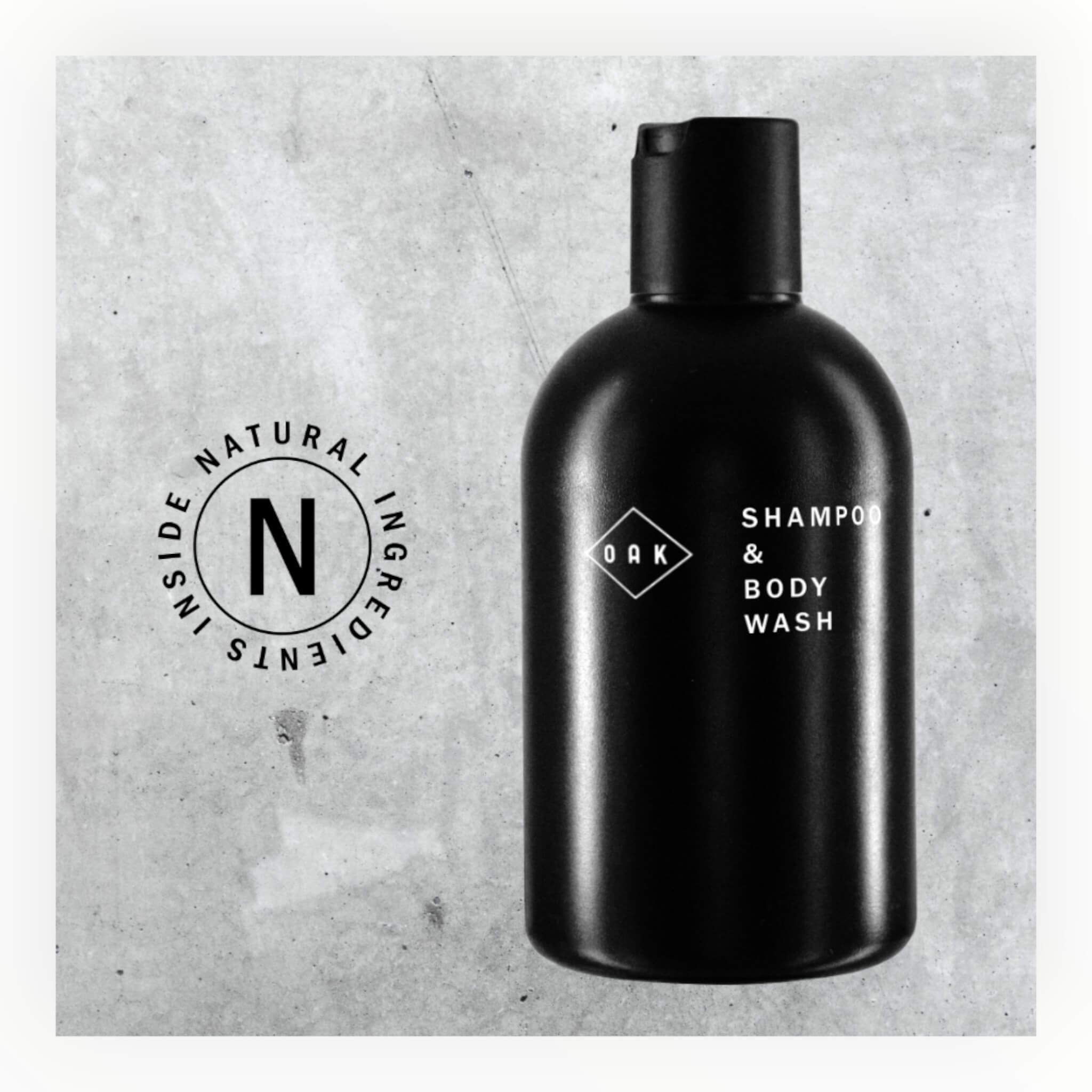 Shampoo & Body Wash, 250 ml.