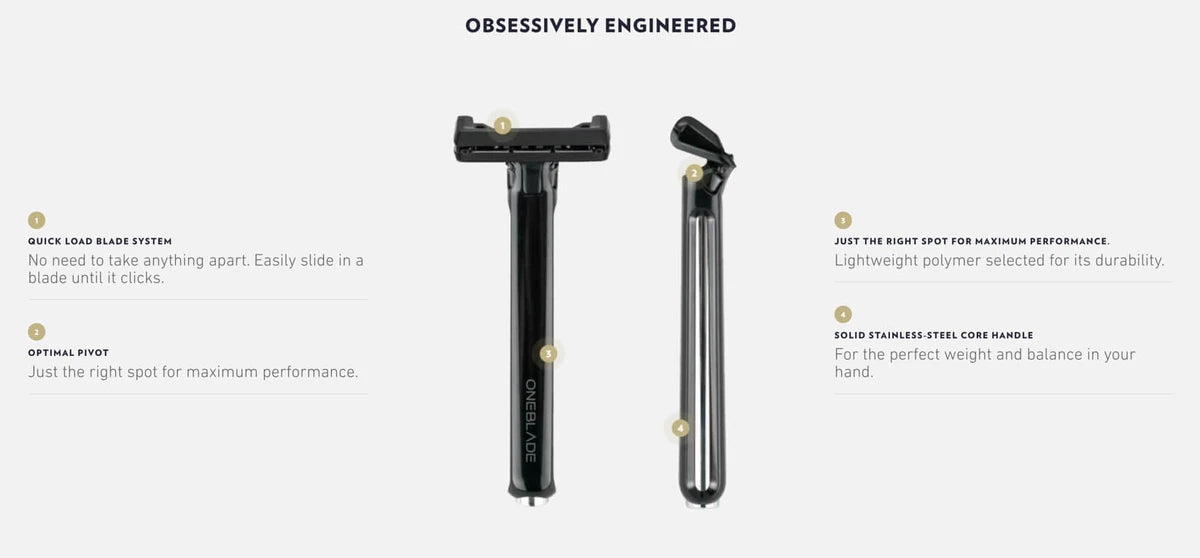 Skraber til din barbering fra OneBlade – Proshave