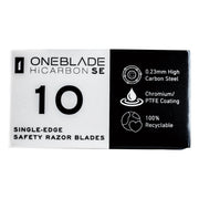 HiCarbon SE Single Edge Barberblade, 10 stk.