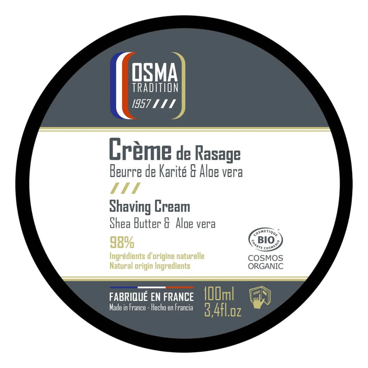 Barbercreme, 100 ml.