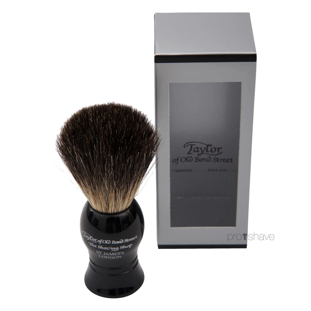 Barberkost, Pure Badger, Starter, M, Sort