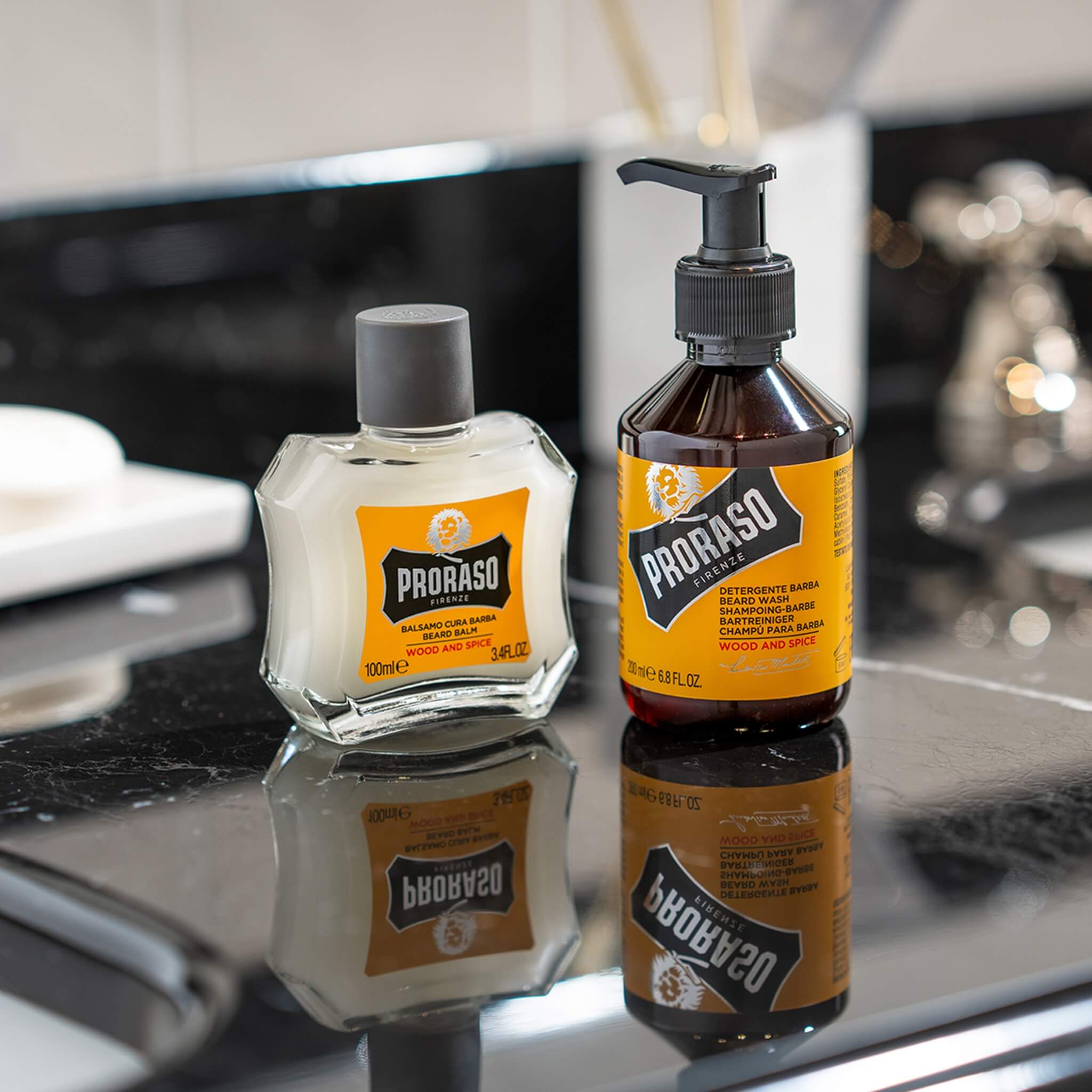 Skægshampoo, Wood & Spice, 200 ml.