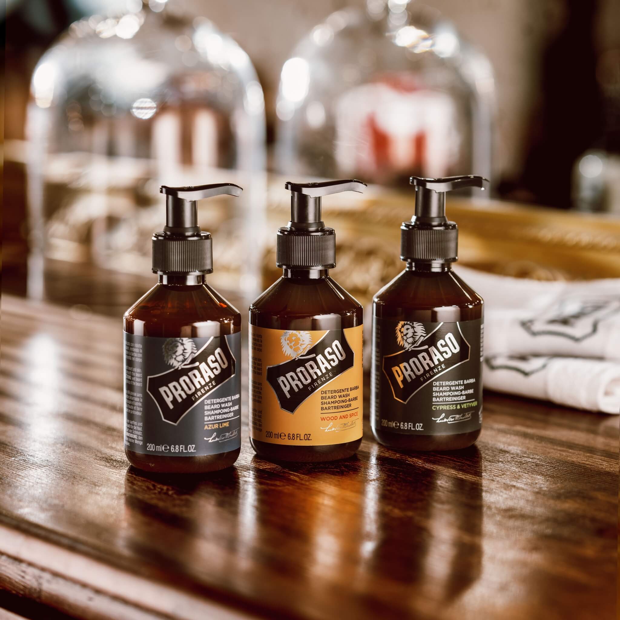 Skægshampoo, Wood & Spice, 200 ml.