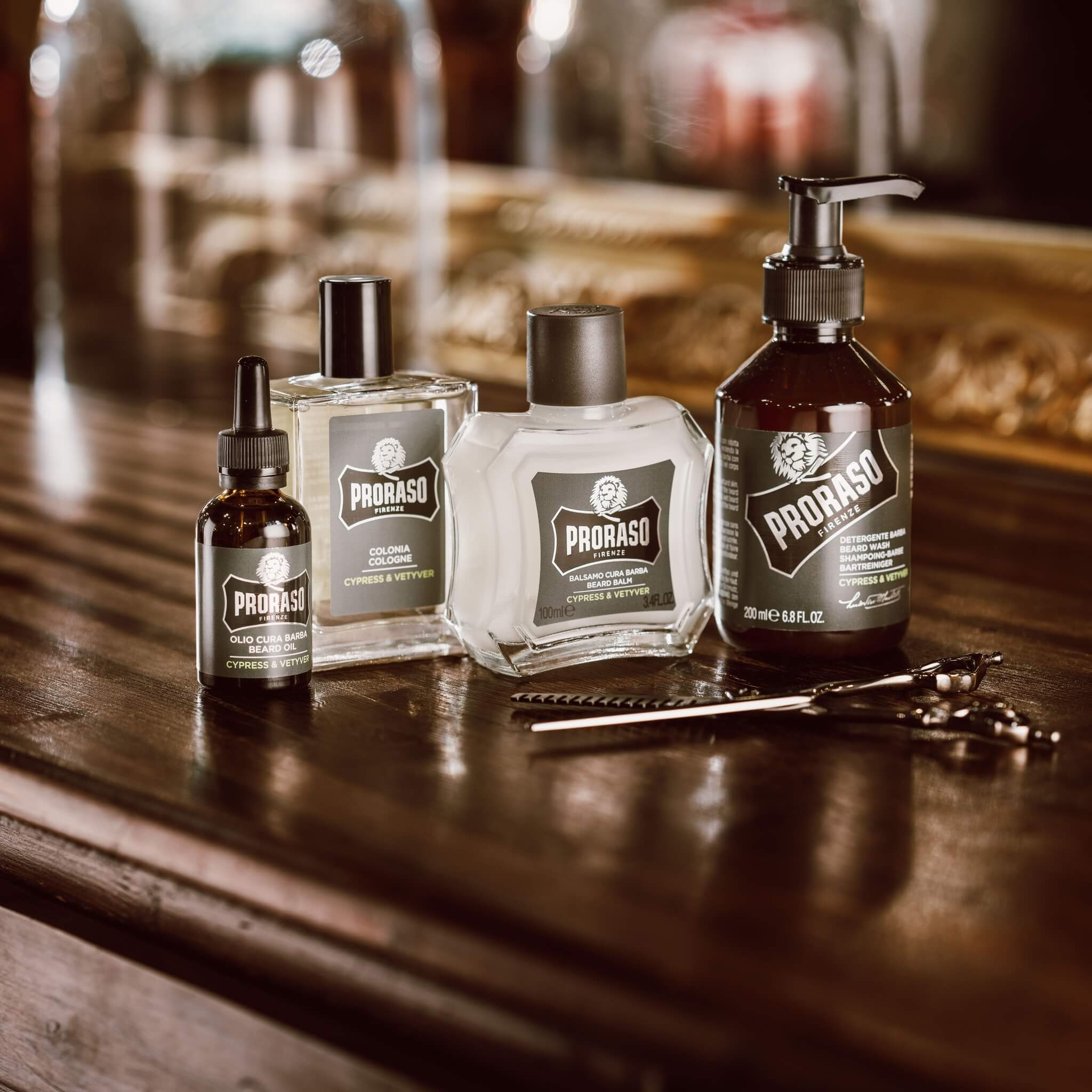 Skægbalm, Cypress & Vetiver, 100 ml.