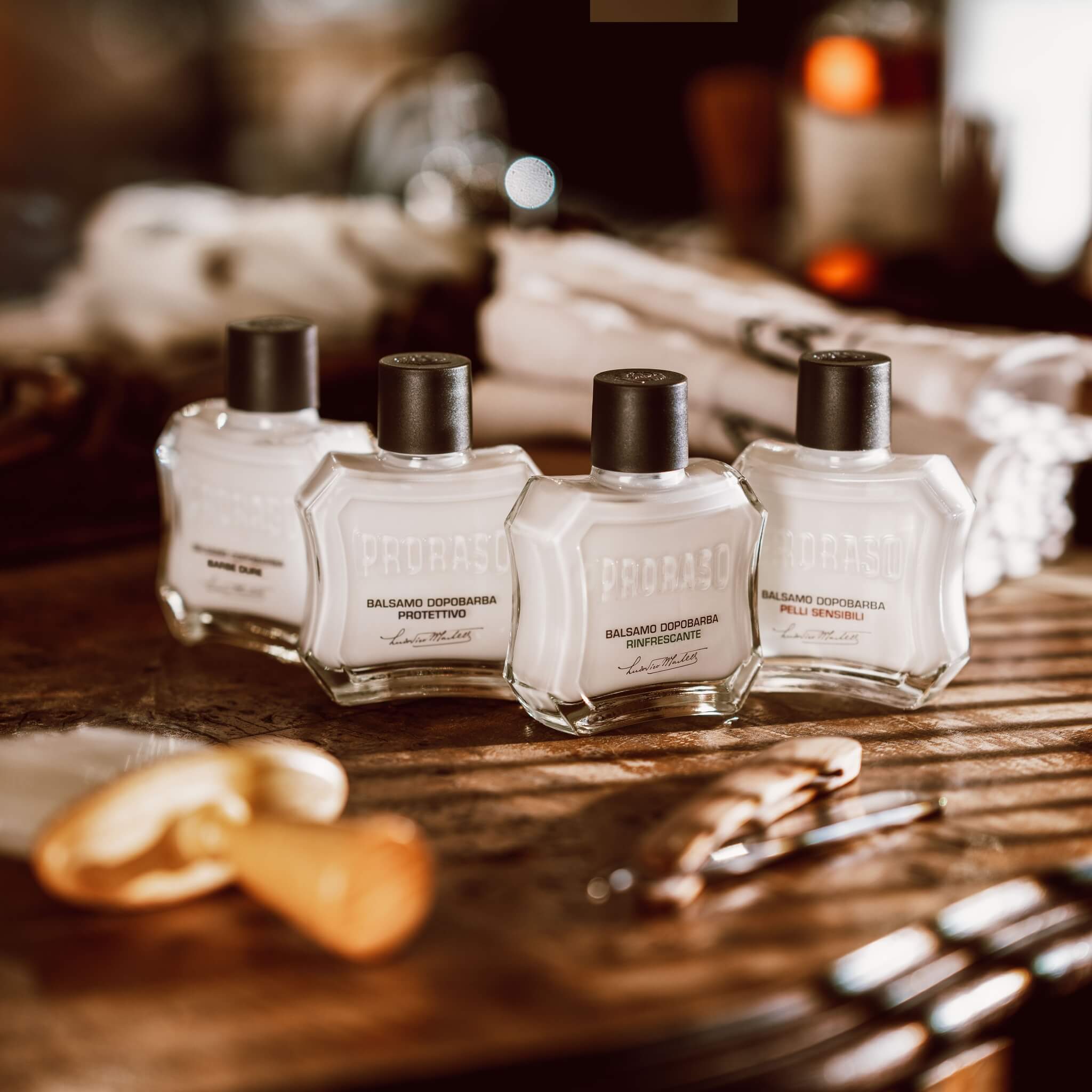 Aftershave Balm - Sensitive, Grøn Te & Havre, 100 ml.