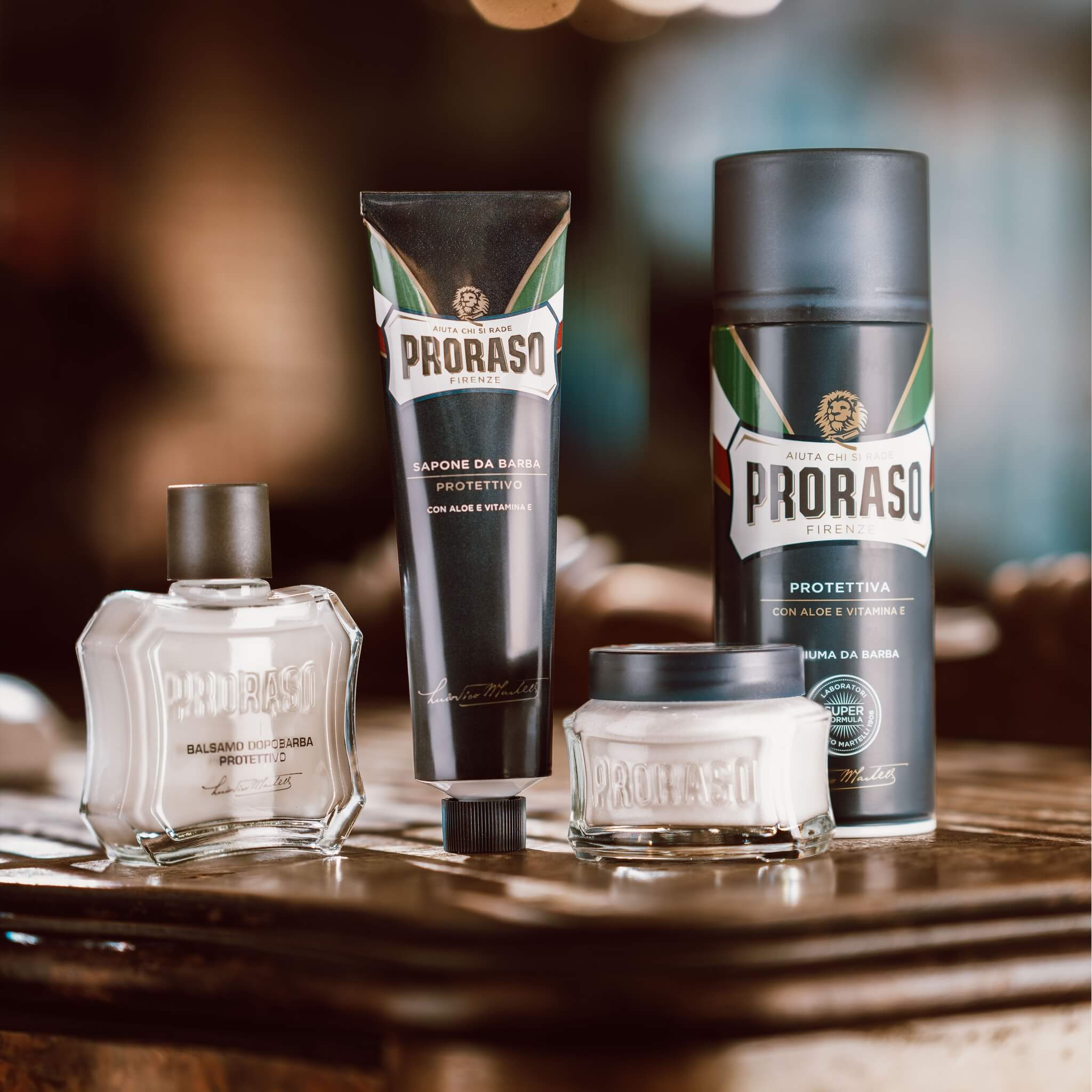 Preshave Cream - Protect, Aloe & E-vitamin, 100 ml.