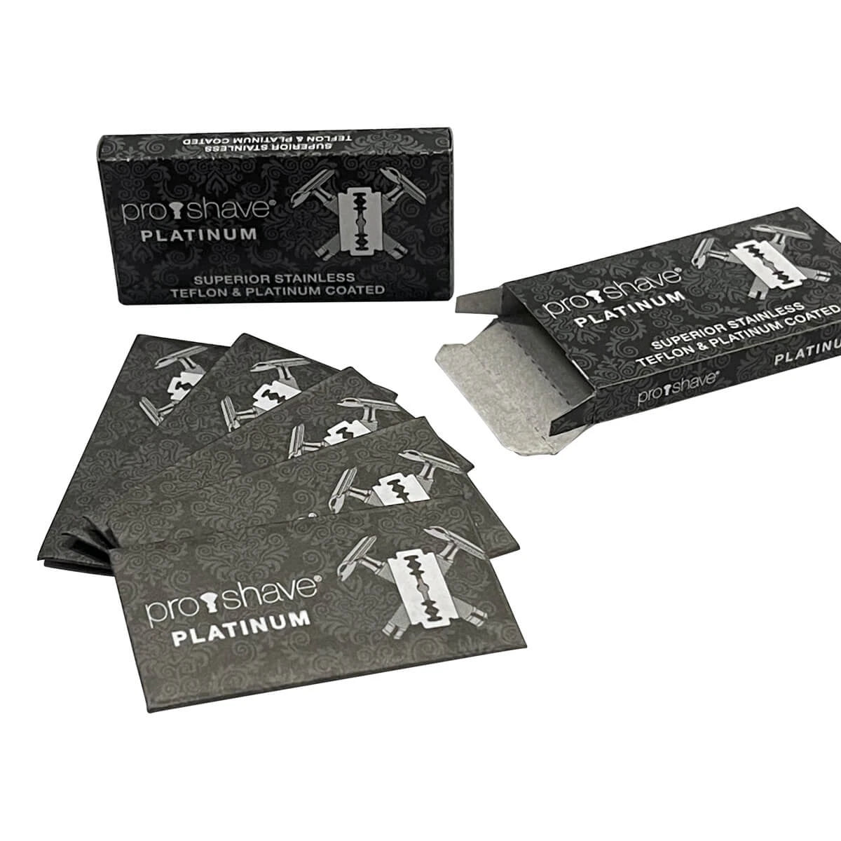 Platinum DE-Barberblade, 2x5 stk. (10 stk.)