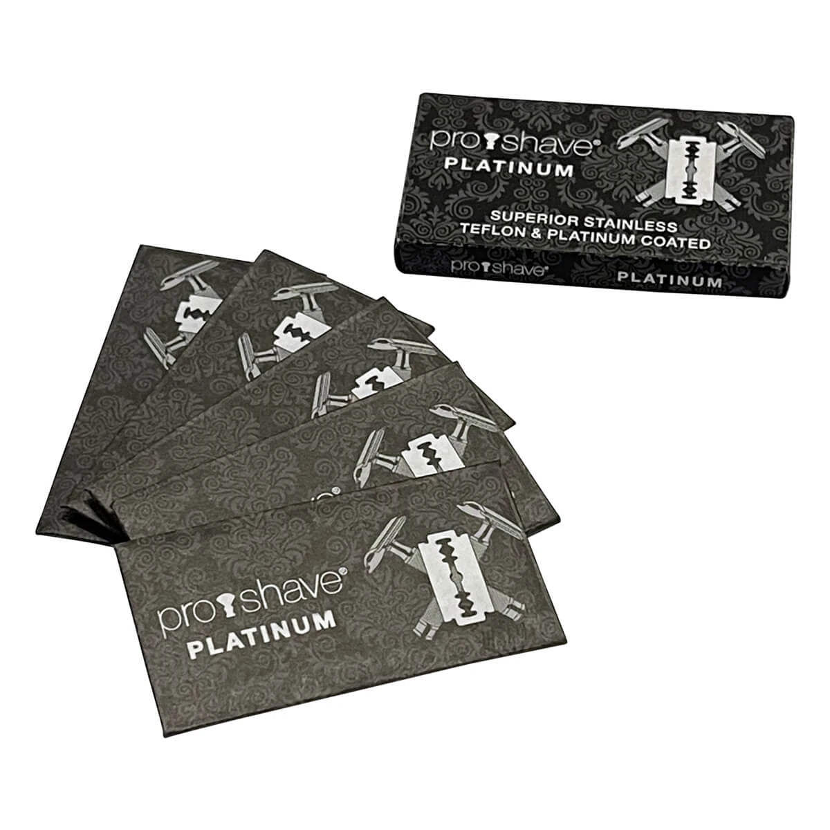 Platinum DE-Barberblade, 2x5 stk. (10 stk.)