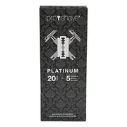 Platinum DE-Barberblade, 1 Stang, 20x5 stk. (100 stk.)