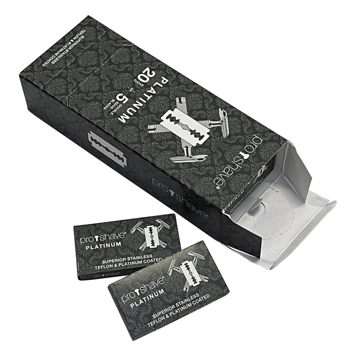 Platinum DE-Barberblade, 1 Stang, 20x5 stk. (100 stk.)