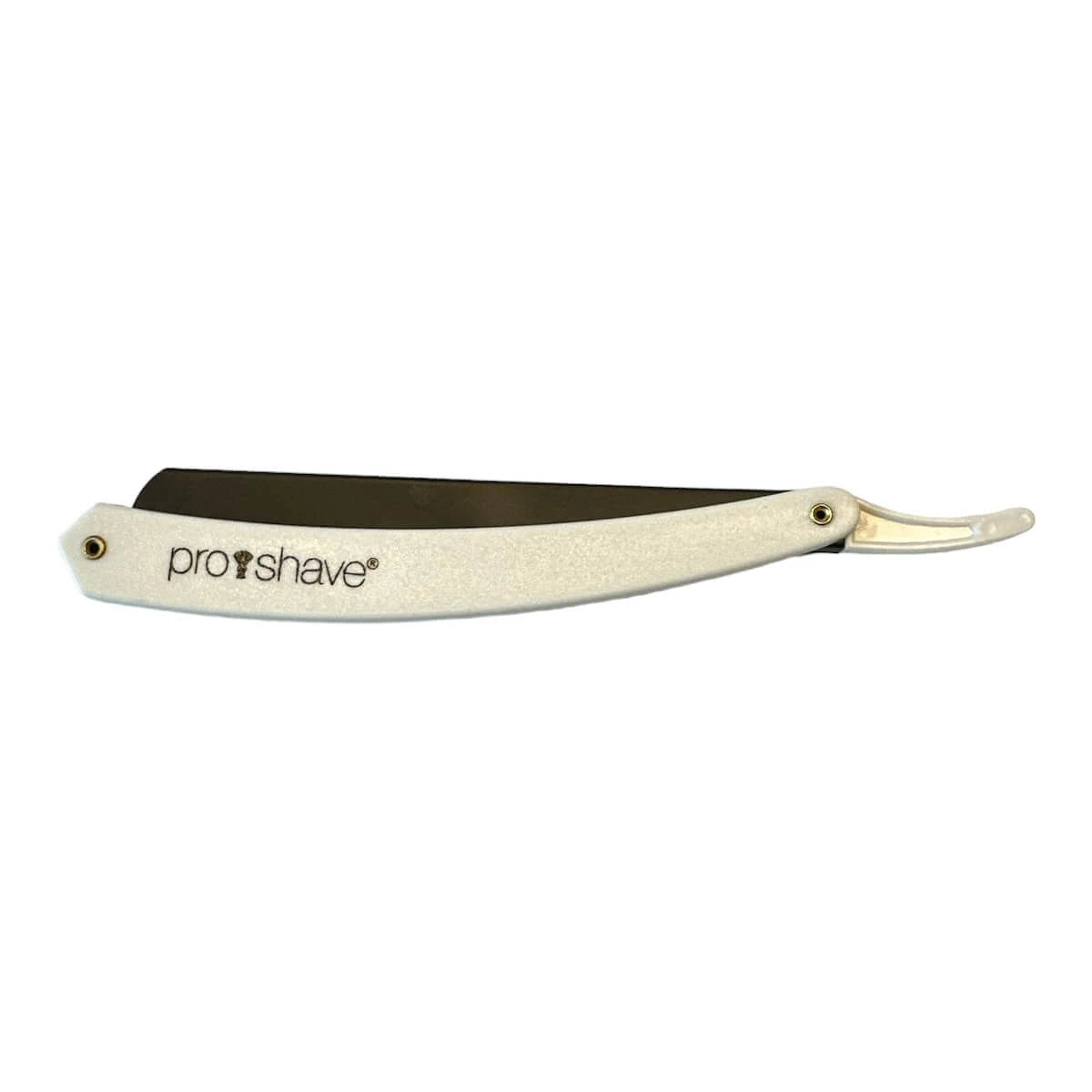 Straight Razor til udskiftelige blade, P2, Hvid + 100 Derby Klinger