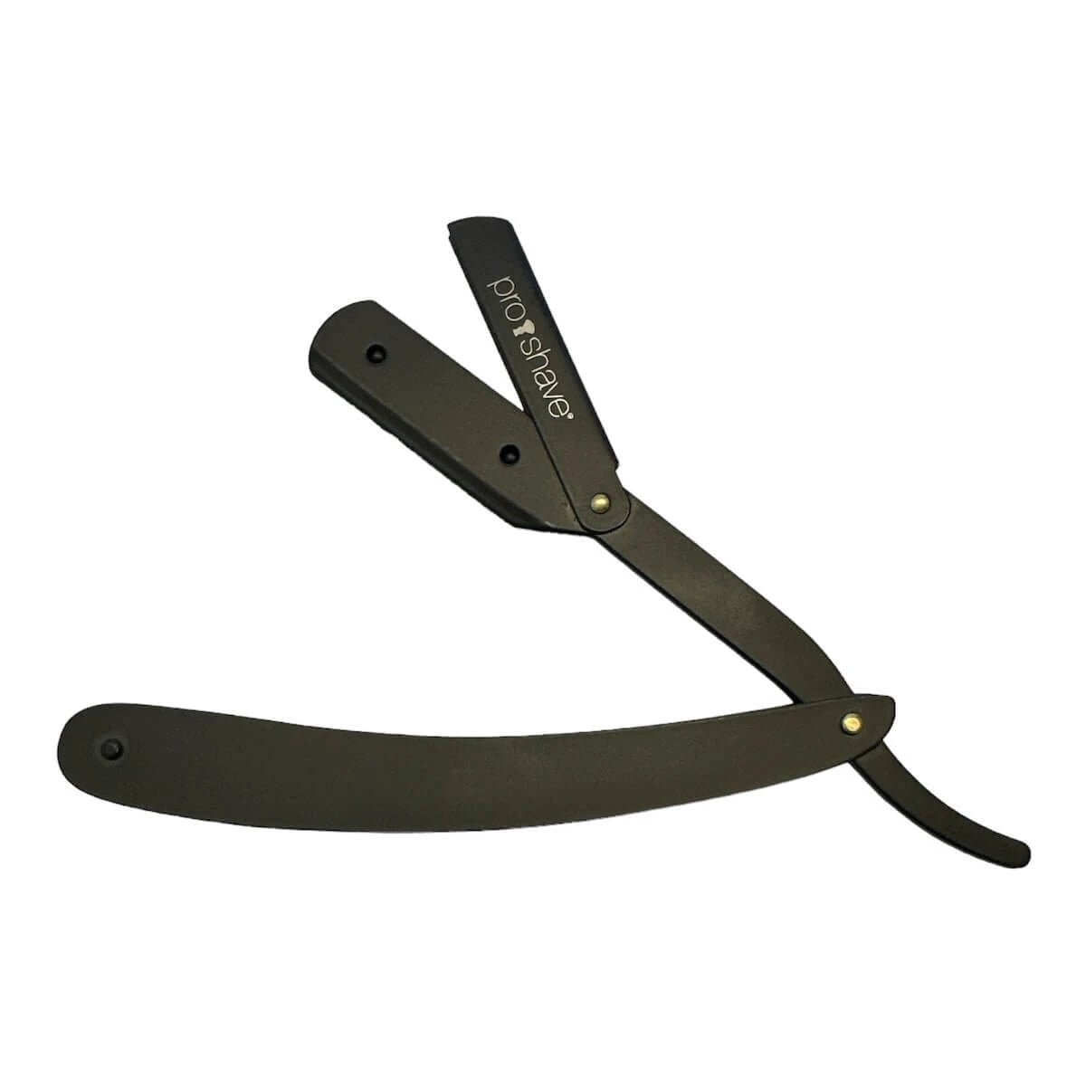Straight Razor til udskiftelige blade, S1, Sort + 100 Derby Klinger