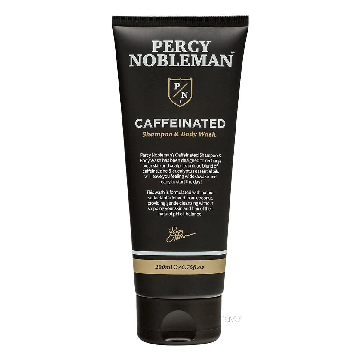 Caffeinated Shampoo & Body Wash, 200 ml.