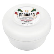 Barbersæbe i skål - Sensitive, Grøn Te & Havre, 150 ml.