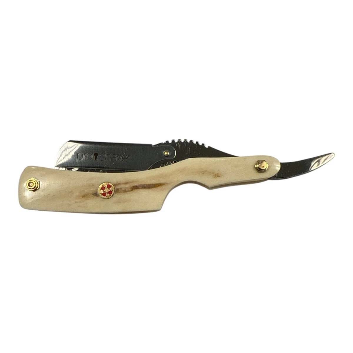 Straight Razor til udskiftelige blade, Bone