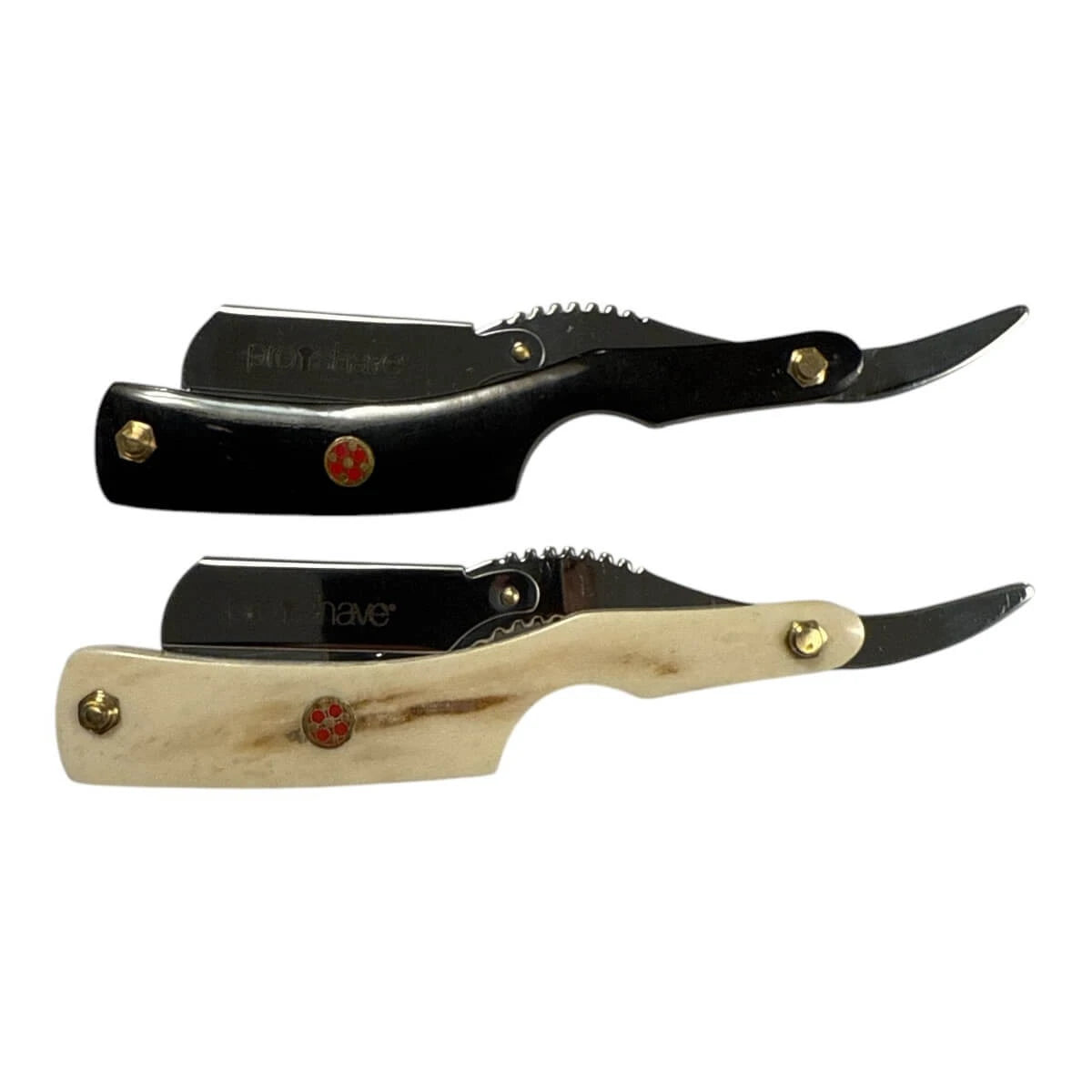 Straight Razor til udskiftelige blade, Horn