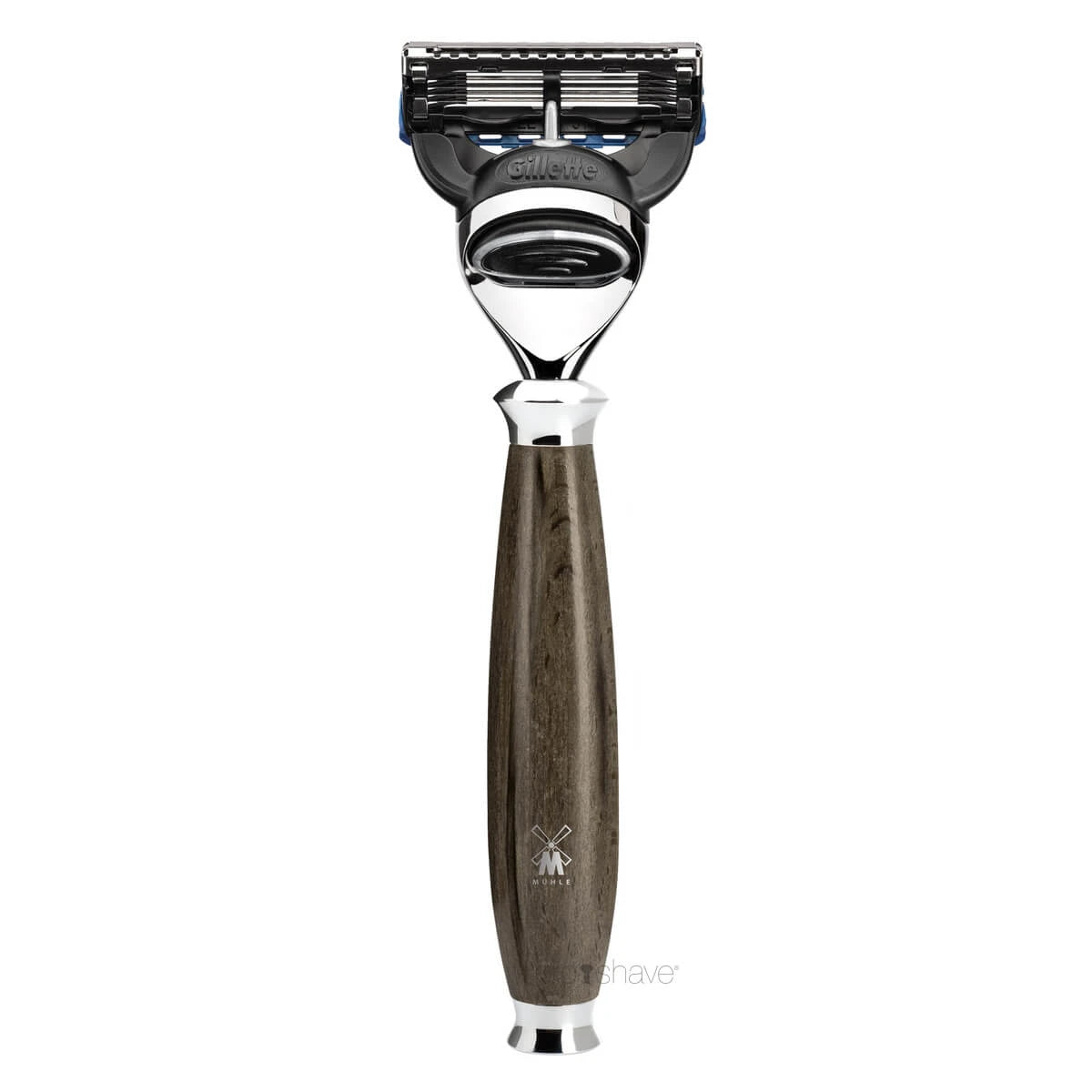 Gillette Fusion Skraber, Purist, Grained Beech
