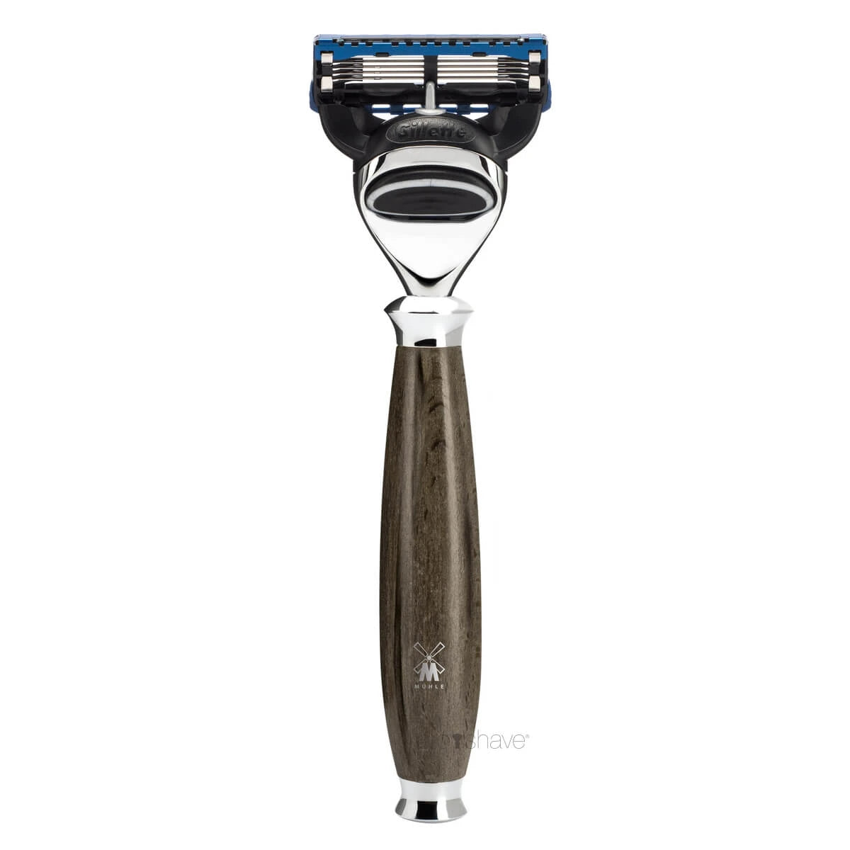 Gillette Fusion Skraber, Purist, Grained Beech
