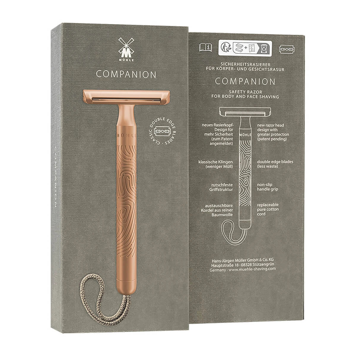 Companion DE-Skraber, Unisex, Rosegold