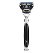 Gillette Fusion Skraber, Sophist, Sort Kunstharpiks