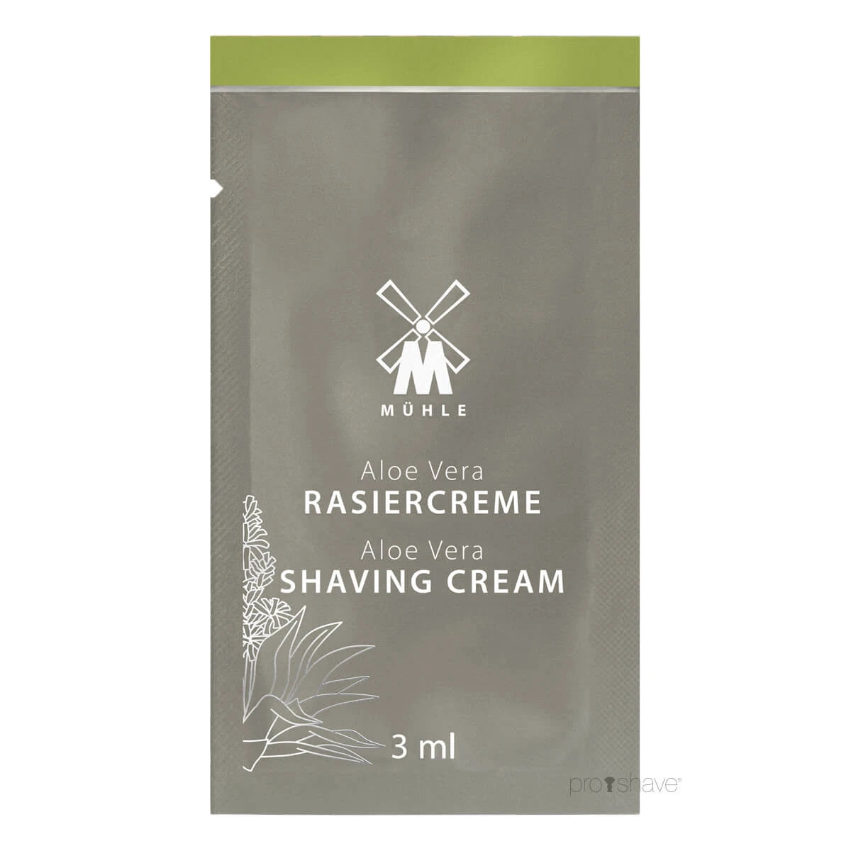 Barbercreme, Aloe Vera, SAMPLE