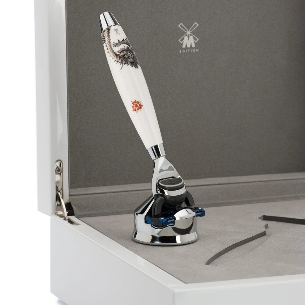 Meissen Porcelain Gillette Fusion Skraber, Porcelæn