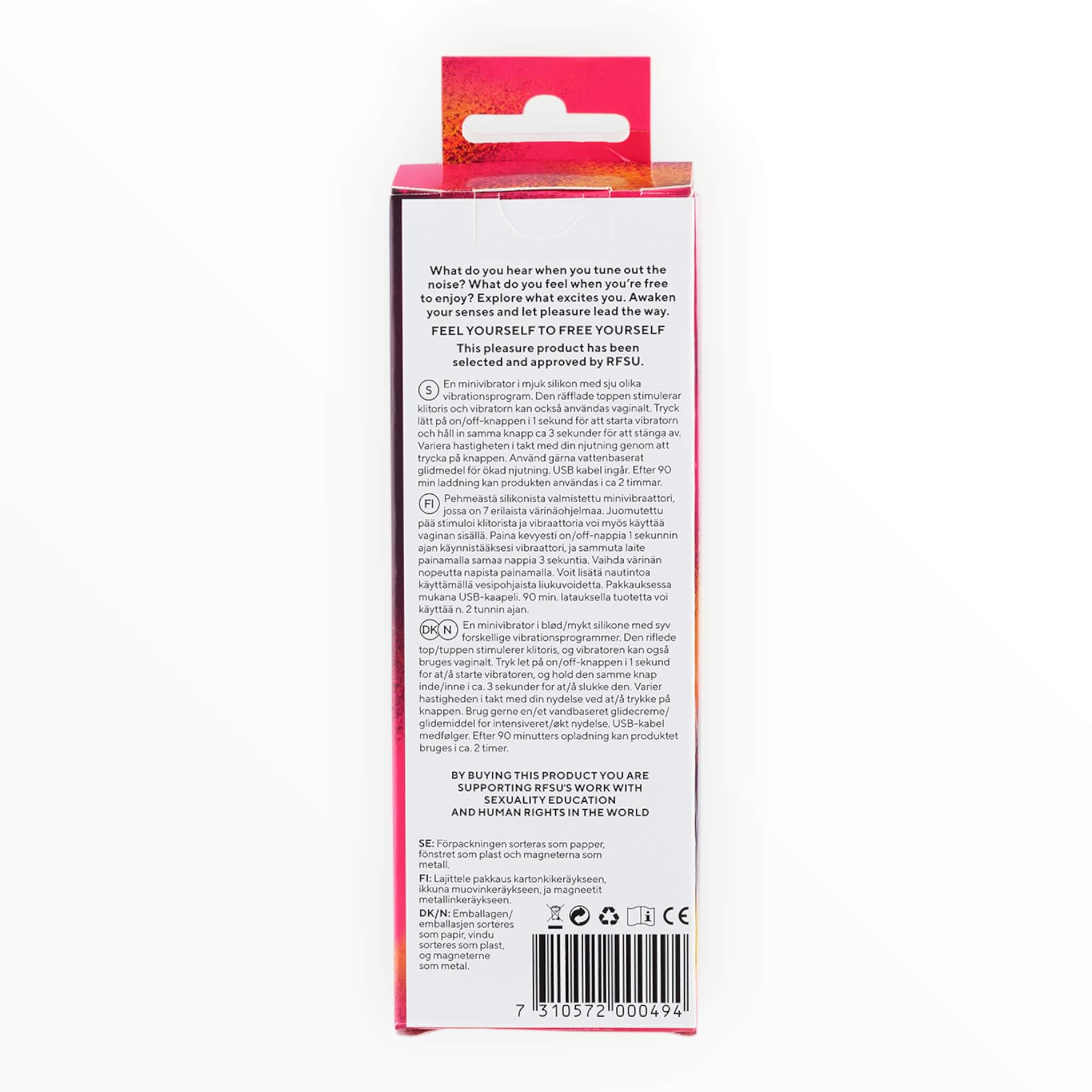 Sweet Vibes - Silk Touch Mini Vibrator