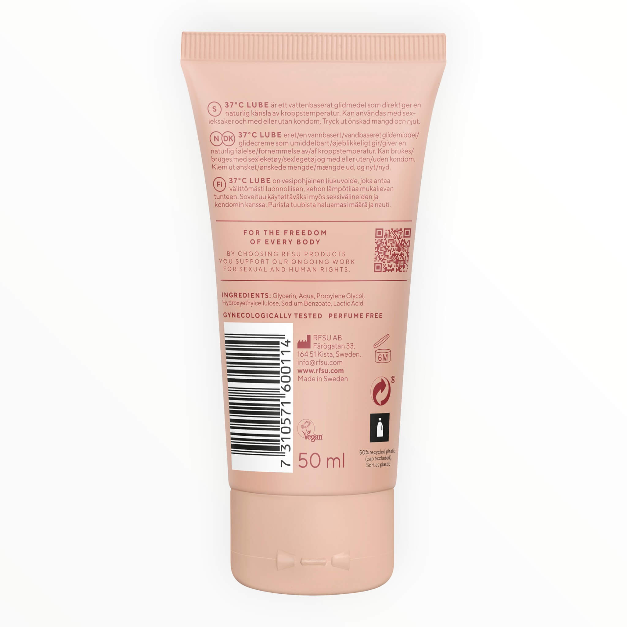 Pulse 37º Glide - Glidecreme, 50 ml.