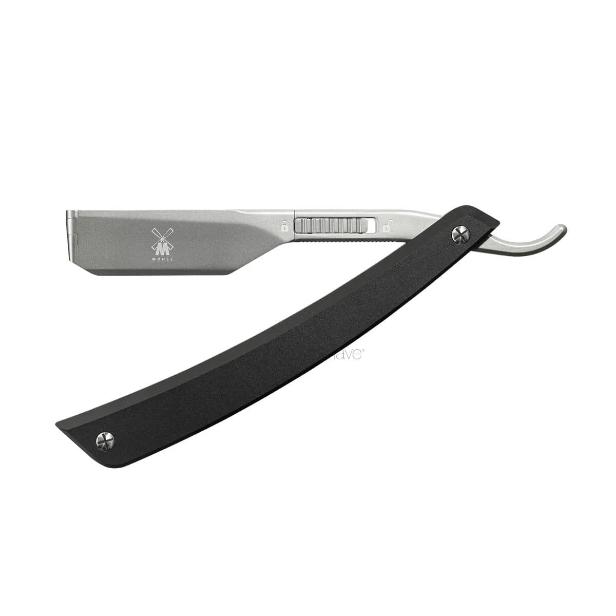 Straight Razor til udskiftelige blade, Enthusiast Pro, Sort