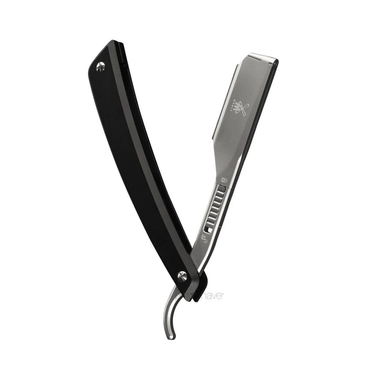 Straight Razor til udskiftelige blade, Enthusiast Pro, Sort