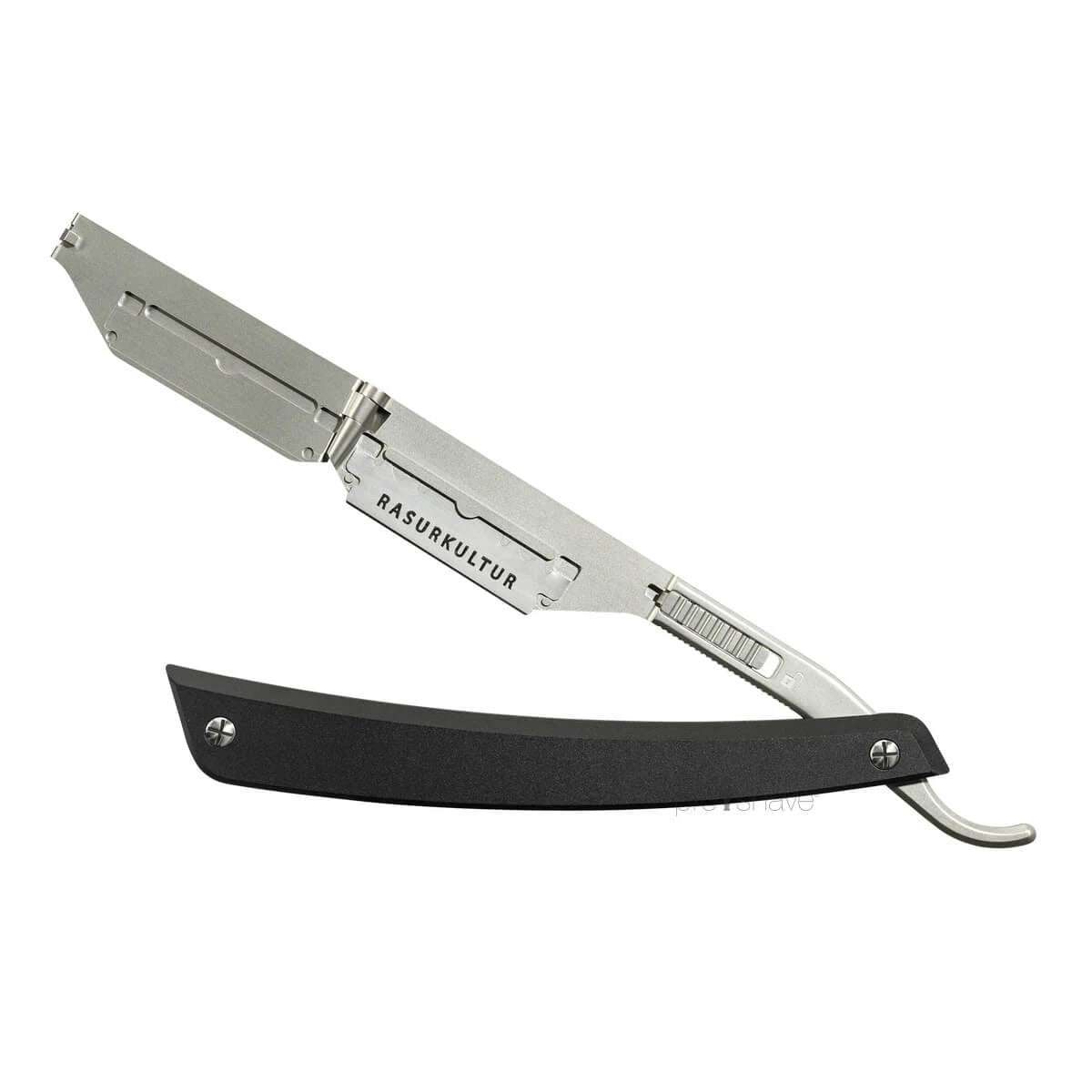 Straight Razor til udskiftelige blade, Enthusiast Pro, Sort